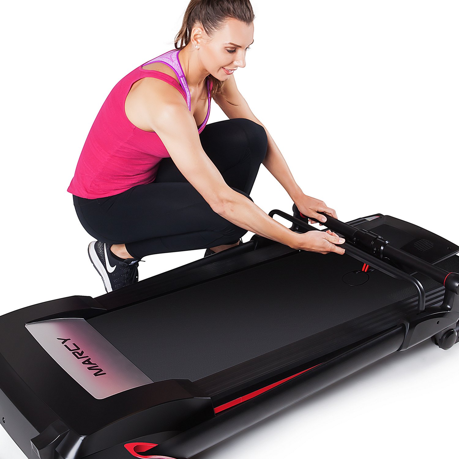 Marcy Easy Folding Motorized Treadmill                                                                                           - view number 6