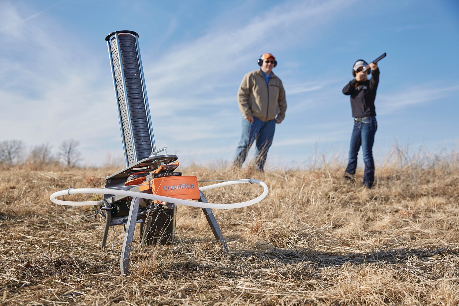 Champion Targets Workhorse Electronic Auto-Feed Trap Clay Thrower                                                                - view number 2