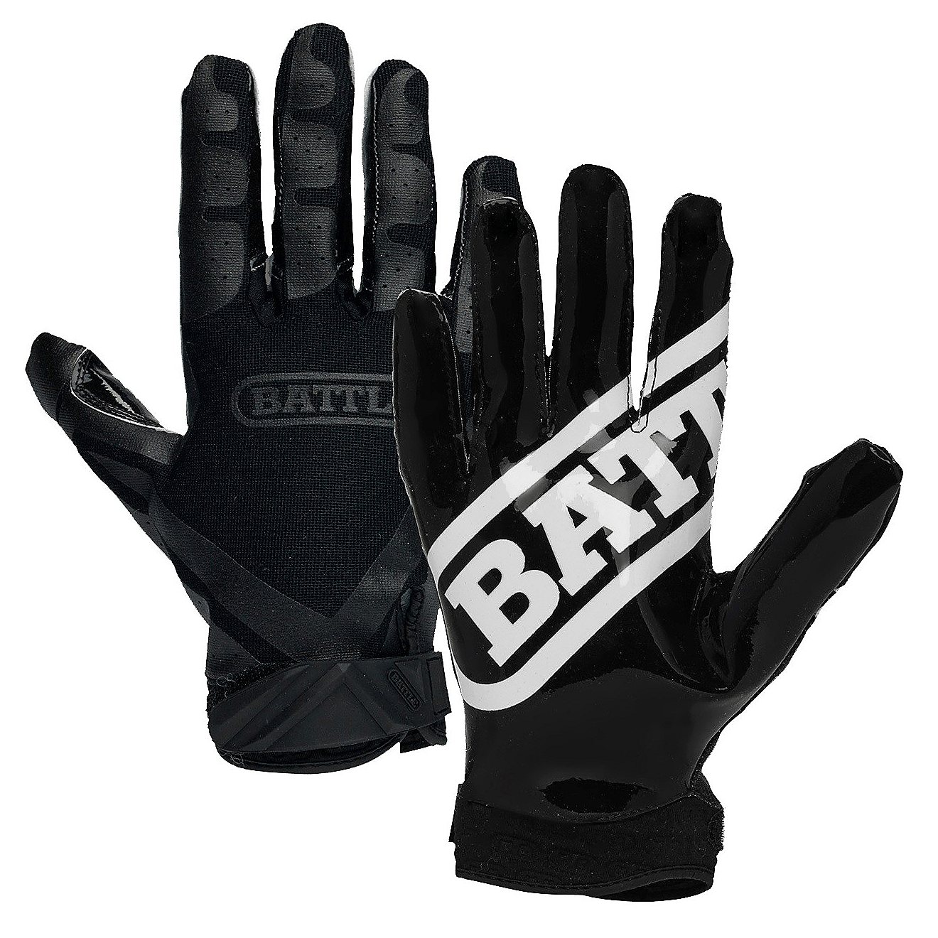 Battle Youth Ultra-Stick Receiver Football Gloves                                                                                - view number 1