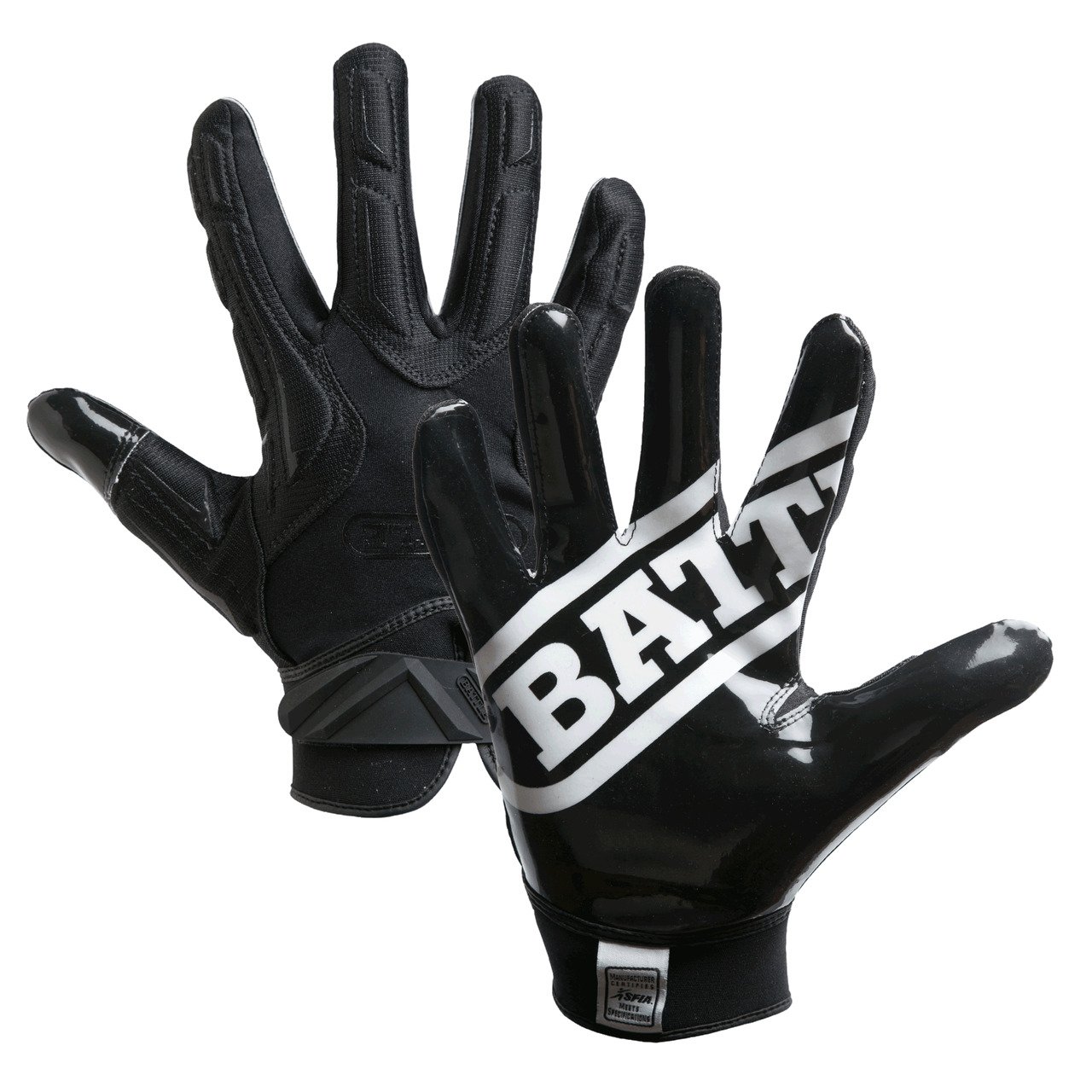Battle Youth Hybrid Football Receiver Gloves
