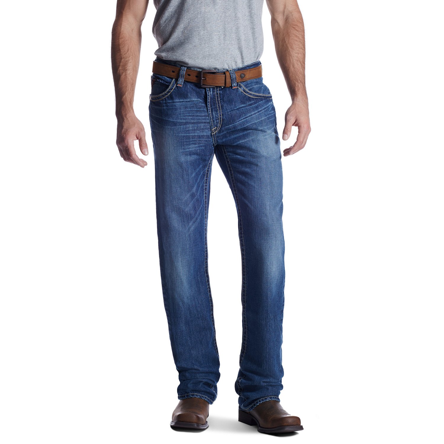 Ariat Men's M4 Ridgeline Glacier Flame-Resistant Boot Cut Work Jean                                                              - view number 7