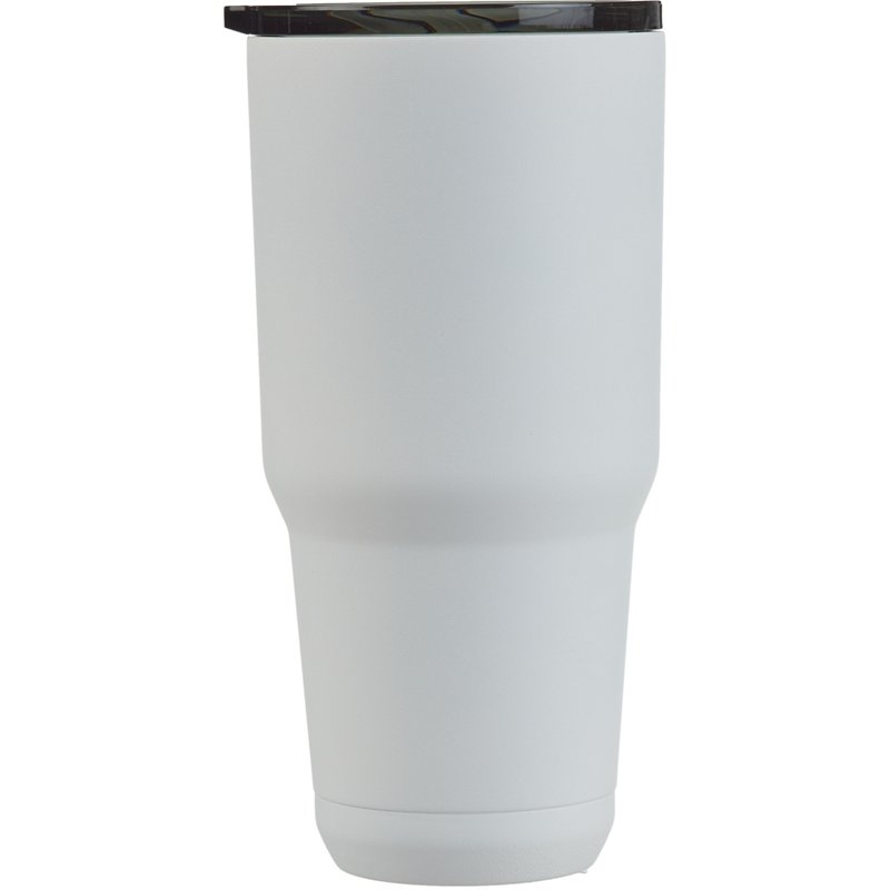 Magellan Outdoors Throwback 30 oz Powder Coat Double-Wall Insulated Tumbler White - Thermos/Cups &koozies at Academy Sports