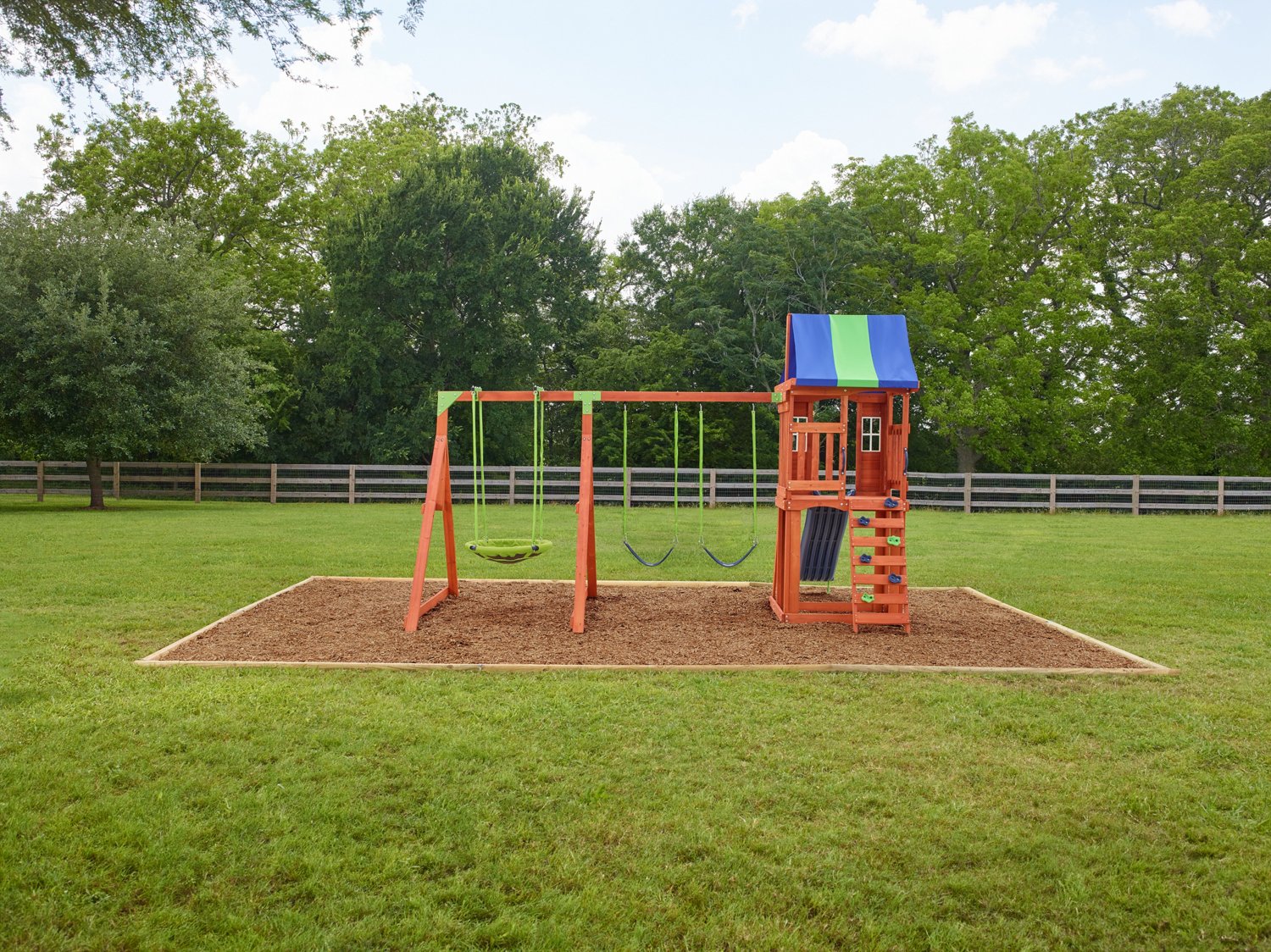 West fork wooden store playset