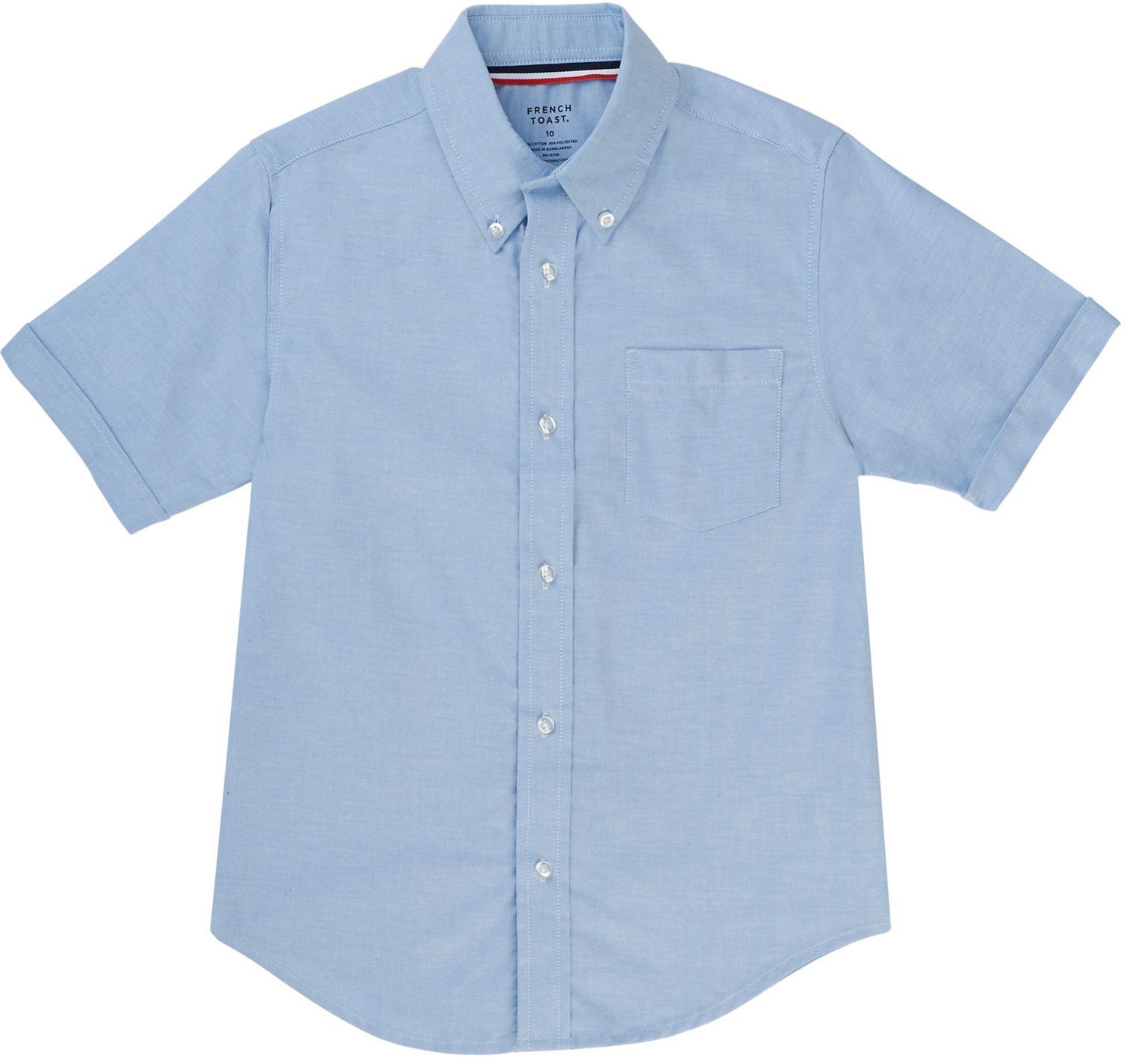 French Toast Boys' Short Sleeve Oxford Shirt - view number 3