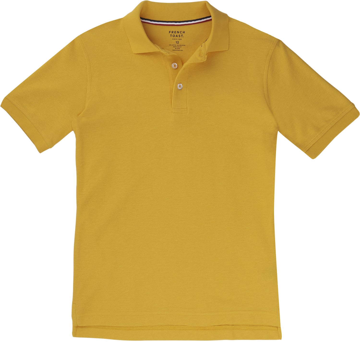 French Toast Boys' Short Sleeve Pique Polo Shirt - view number 2