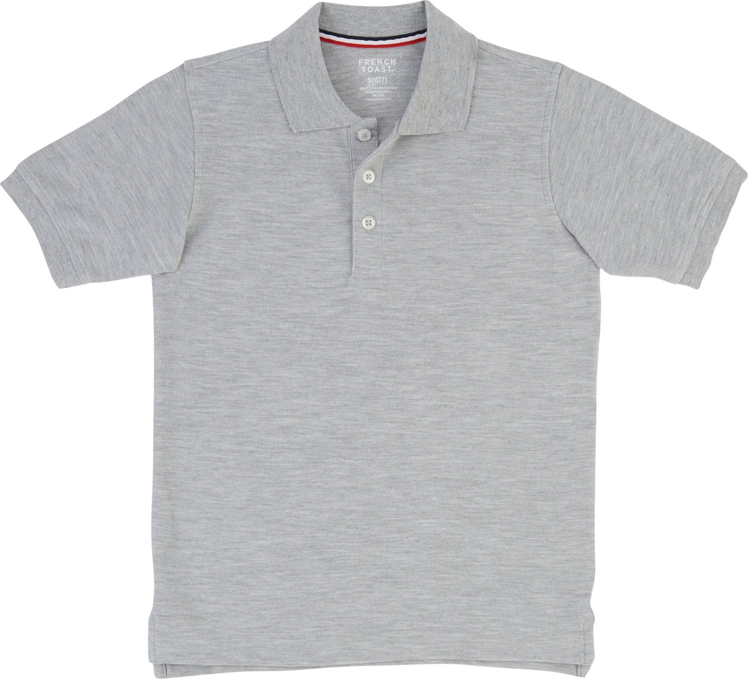 French Toast Boys' Short Sleeve Pique Polo Shirt