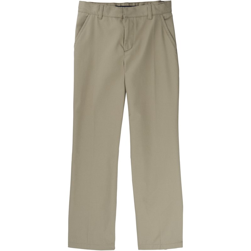French Toast School Uniform Boys Relaxed Fit Twill Pant-Slim-KHAKI-7S