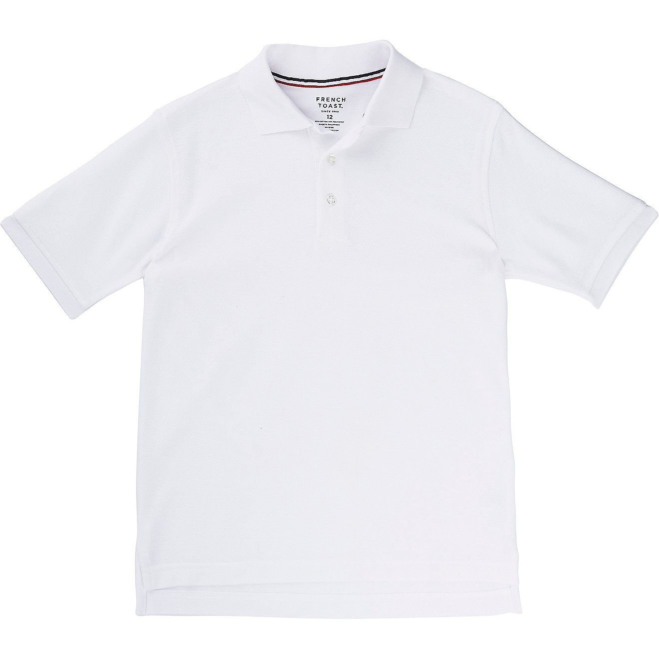 French Toast Boys' Short Sleeve Pique Polo Shirt                                                                                 - view number 1