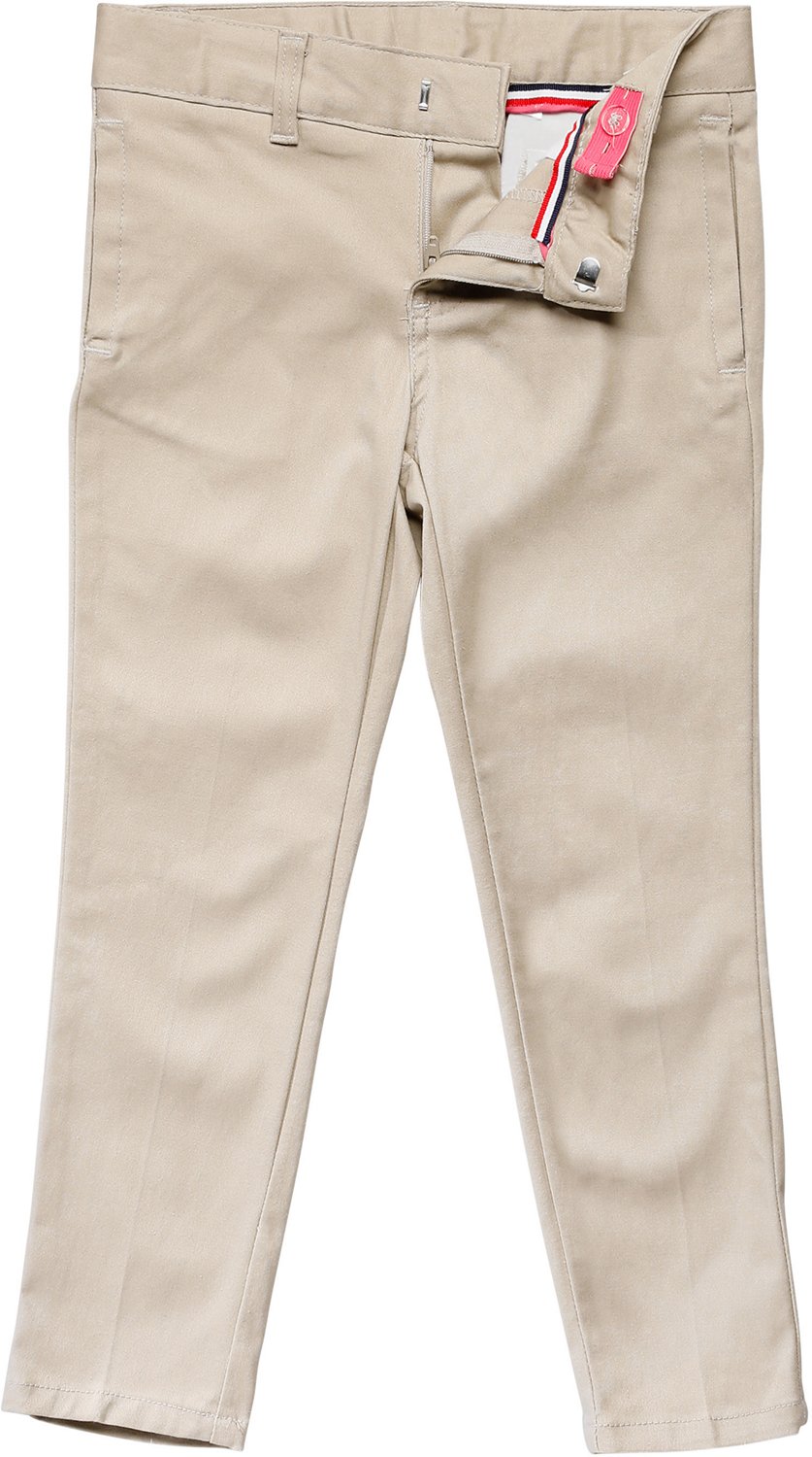 French Toast Girls' Skinny Stretch Twill Pant Academy
