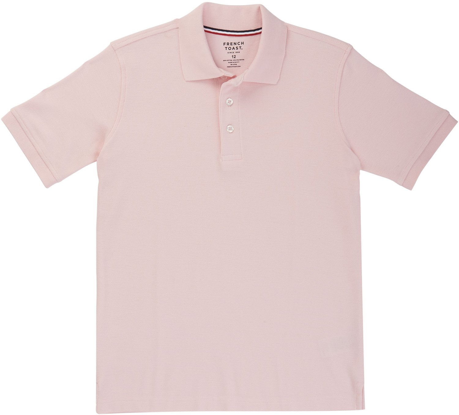 French Toast Boys' Short Sleeve Pique Polo Shirt - view number 3