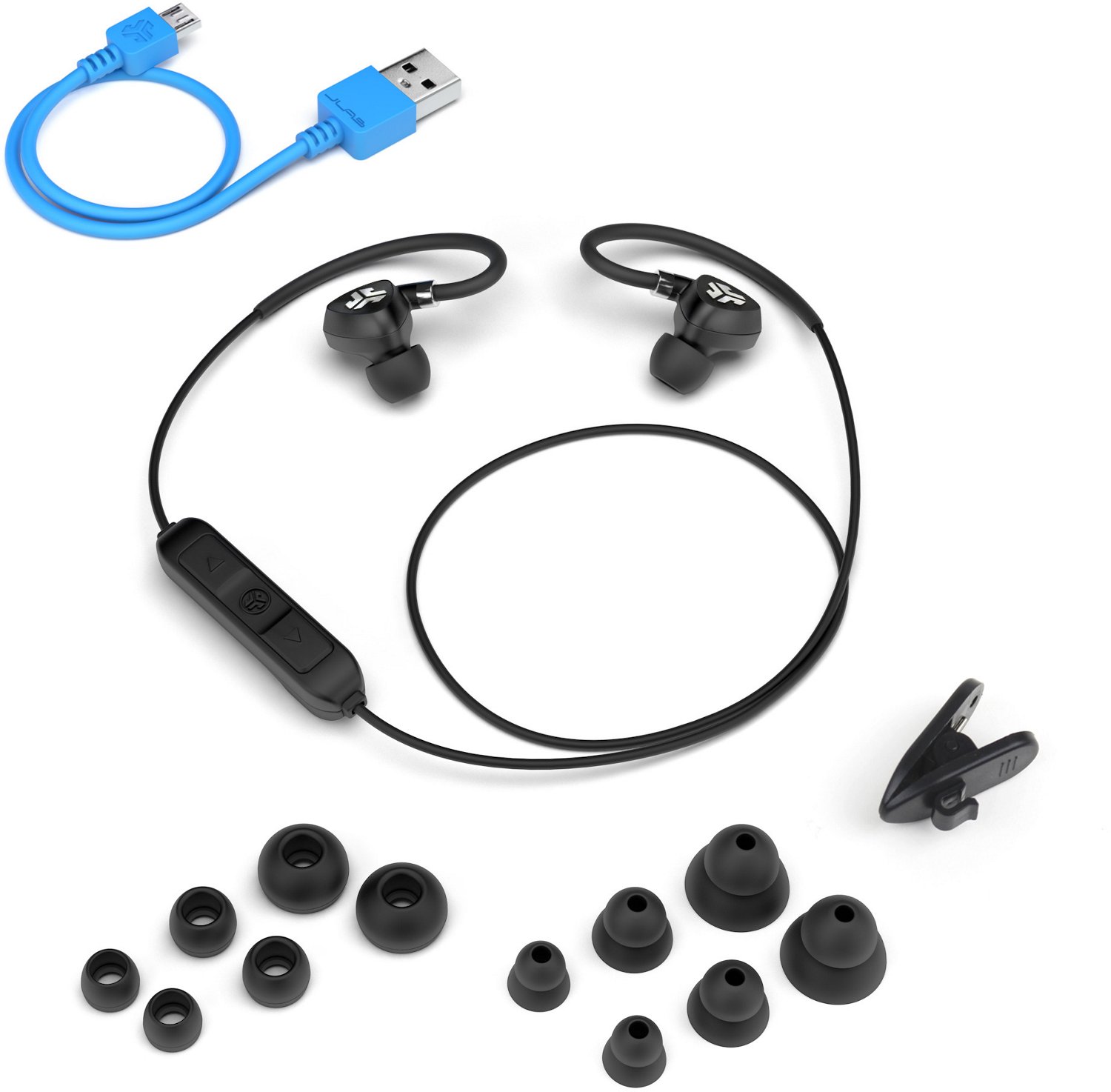 JLab Audio Fit 2.0 Bluetooth Sport Earbuds                                                                                       - view number 3