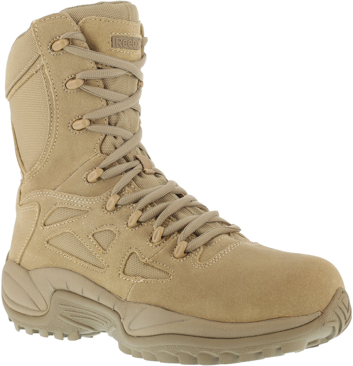 Reebok Men's Rapid Response 8 in EH Composite Toe Tactical Boots | Academy