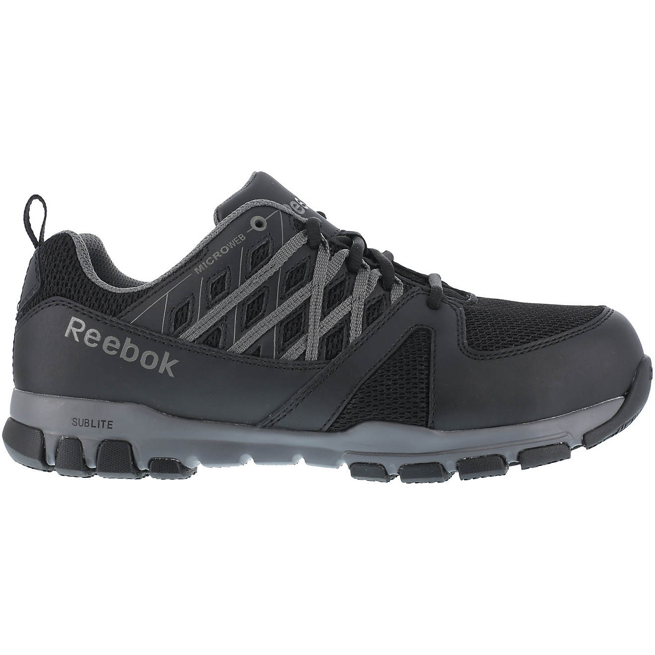 Reebok Men's Sublite Lace Up Work Shoes                                                                                          - view number 1