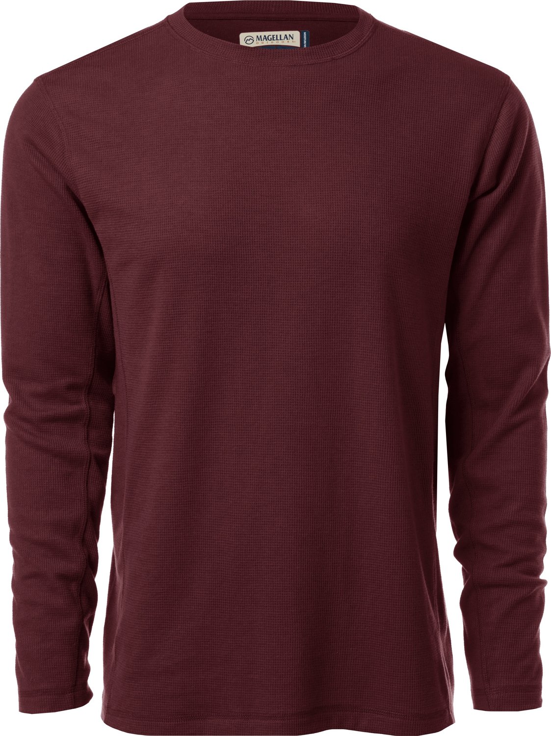 Magellan Outdoors Men's Thermal Stretch Long Sleeve Crew Baselayer