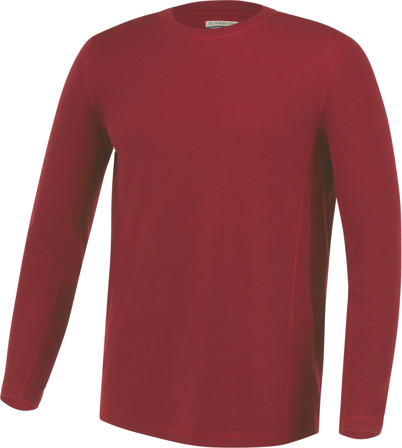 Magellan Outdoors Men's Base Camp Thermal Long Sleeve Crew Shirt - view number 3