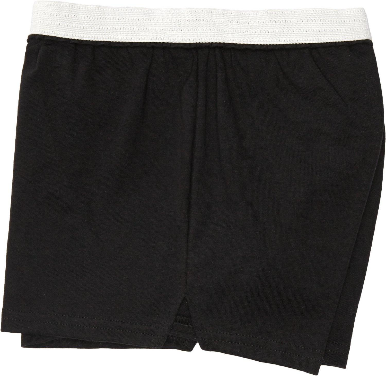 Soffe Juniors Cheer Boy Shorts, Black, Medium 