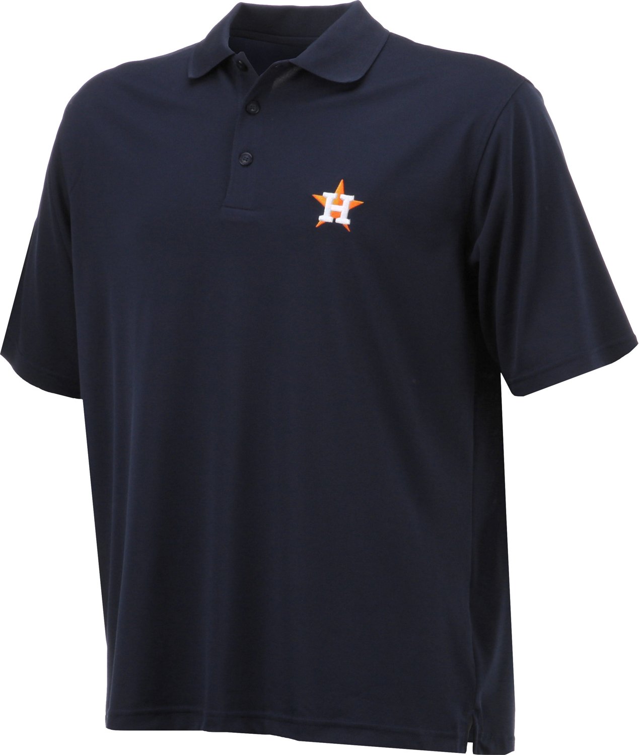 Antigua Men's Houston Astros Piqué Xtra Lite Polo Shirt                                                                         - view number 3