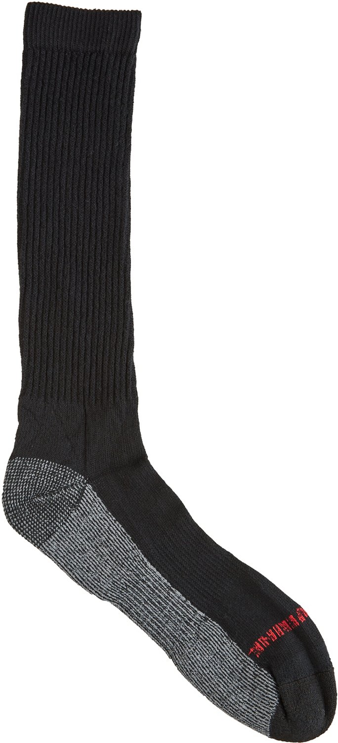 Wolverine Men's Over-the-Calf Steel-Toe Boot Socks 6 Pack | Academy