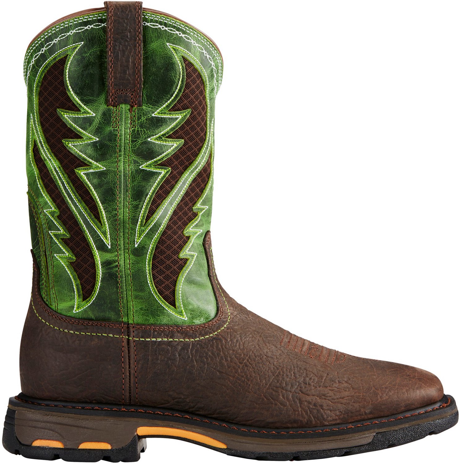 Ariat steel toe work best sale boots academy