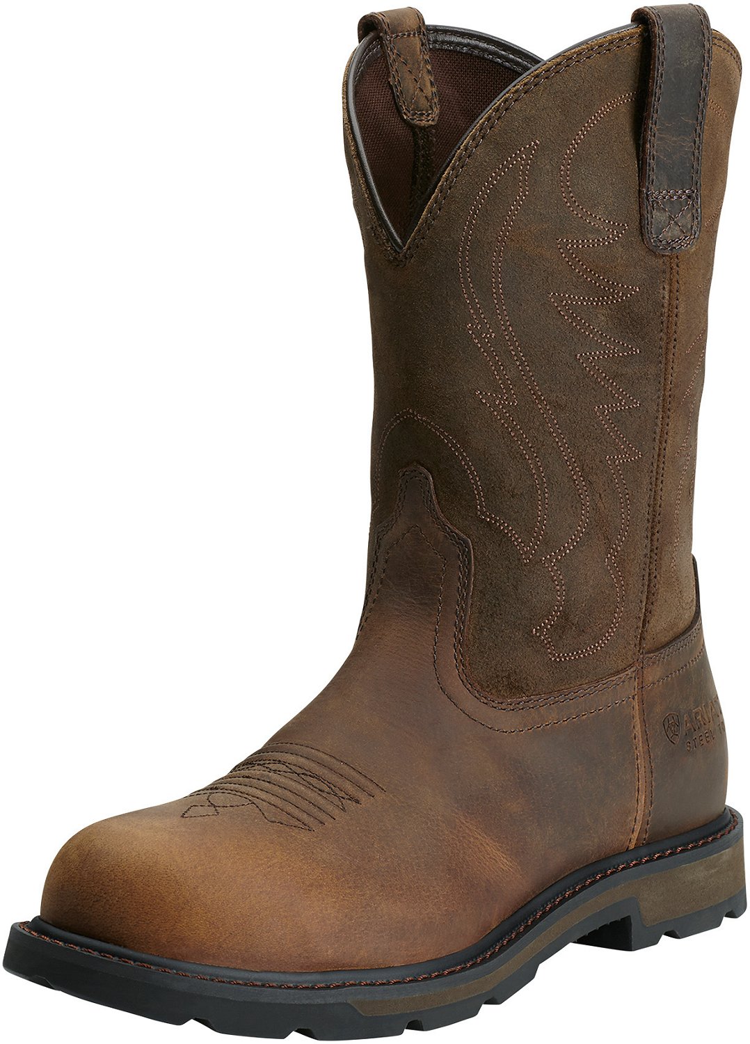 Ariat Men's Groundbreaker EH Steel Toe Wellington Work Boots - view number 2