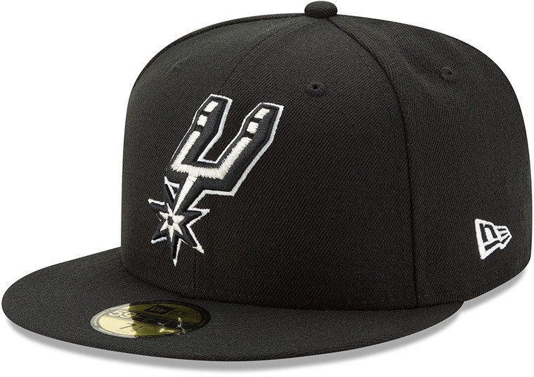 New Era Men's San Antonio Spurs Basic Collection 59FIFTY OTC Cap