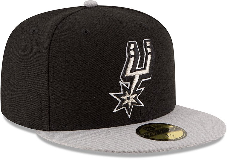 New Era Men's San Antonio Spurs 59FIFTY Team 2-Tone Cap - view number 3