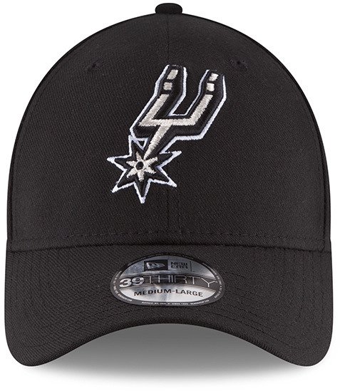 New Era Men's San Antonio Spurs 39THIRTY Classic Cap                                                                             - view number 6