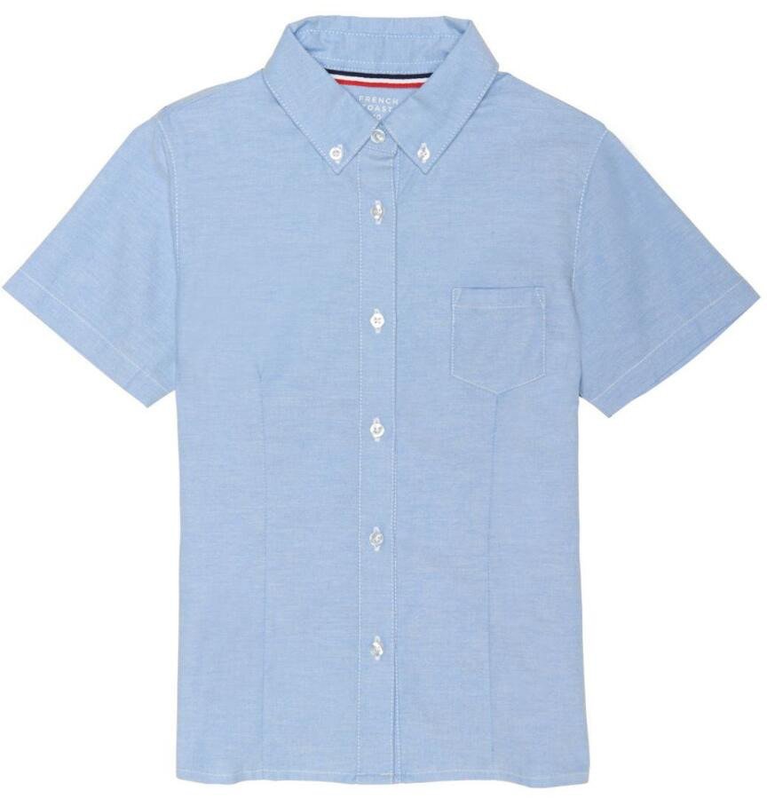 French Toast Girls' Short Sleeve Oxford Blouse - view number 3