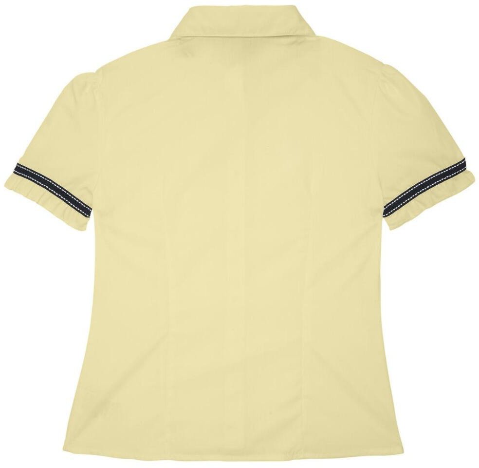 French Toast Girls' Short Sleeve Ribbon Bow Blouse - view number 2