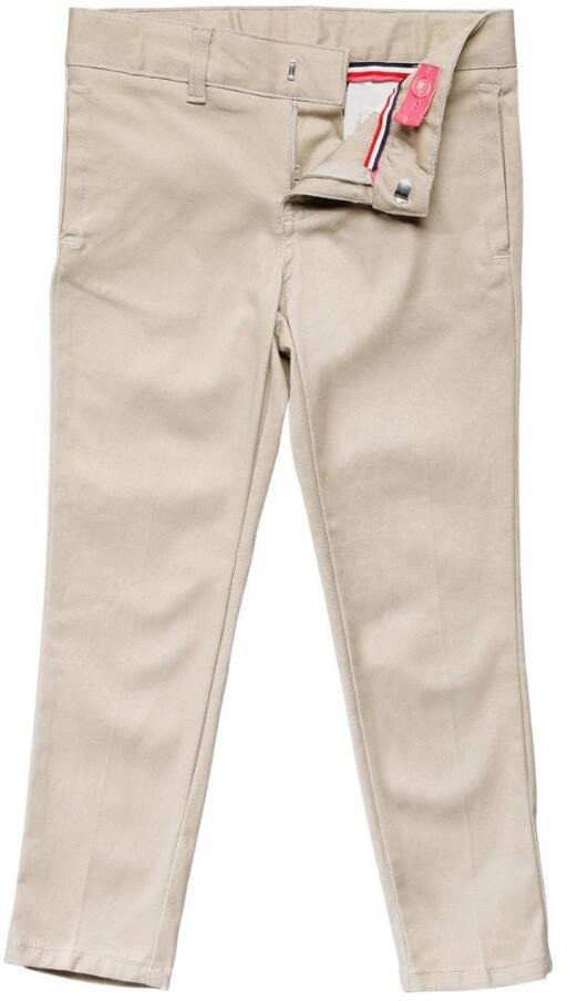 French Toast Girls' Extended Sizing Skinny Stretch Twill Pant - view number 3