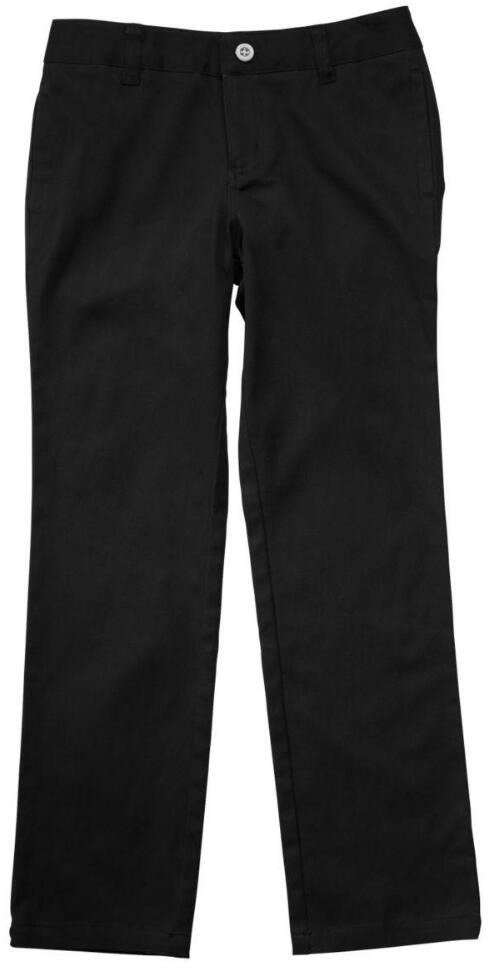 French Toast Girls' Plus Size Straight Leg Twill Pant | Academy