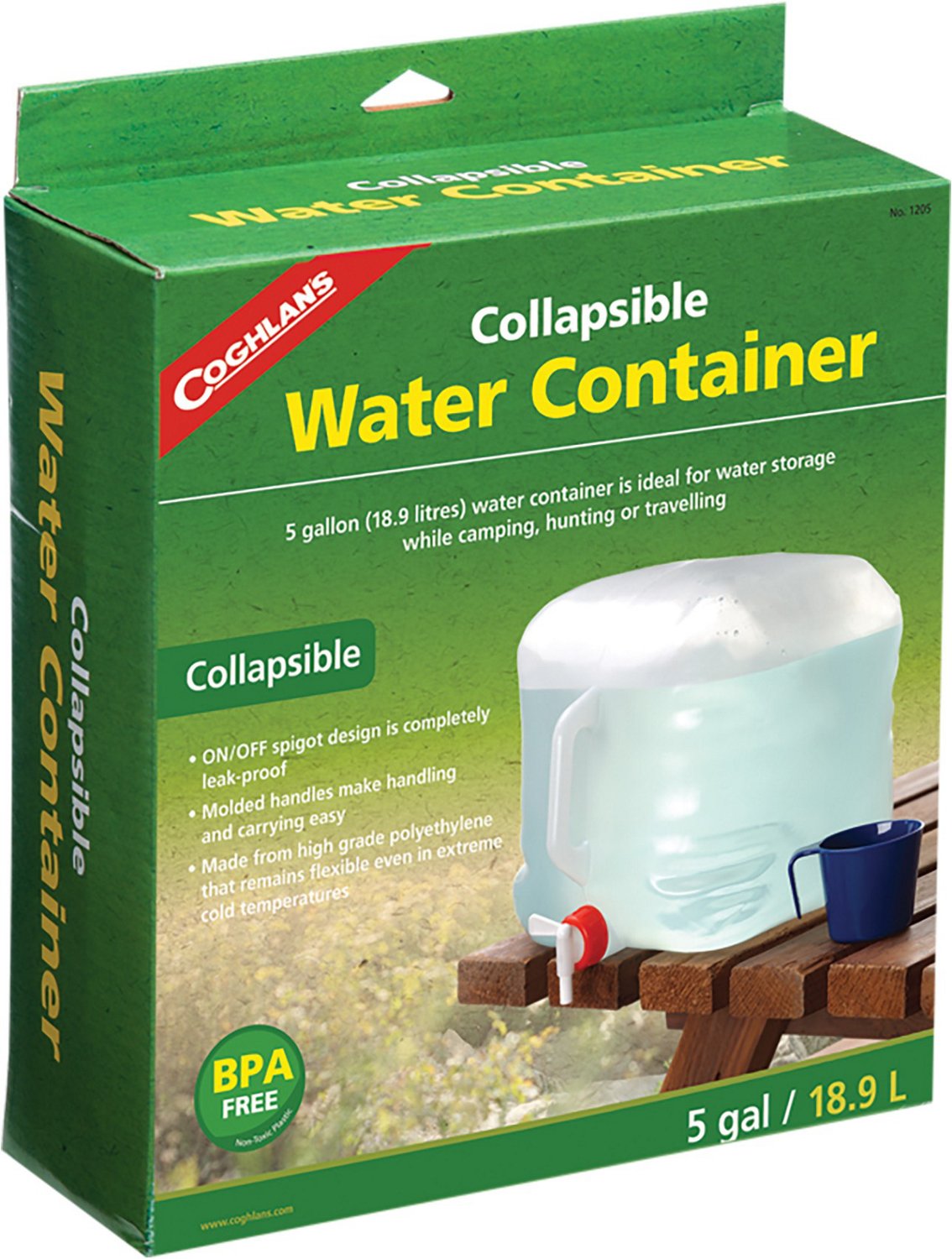 Coghlan's 5 gal Collapsible Water Container