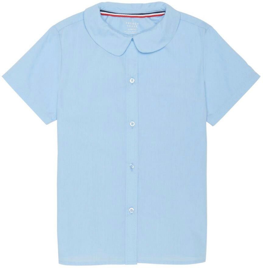 French Toast Girls' Plus Size Modern Peter Pan Blouse - view number 2