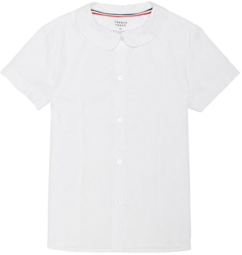 French Toast Girls' Plus Size Modern Peter Pan Blouse - view number 2