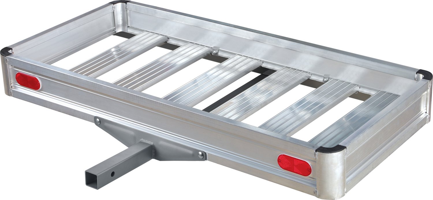 Aluminum outlet hitch rack