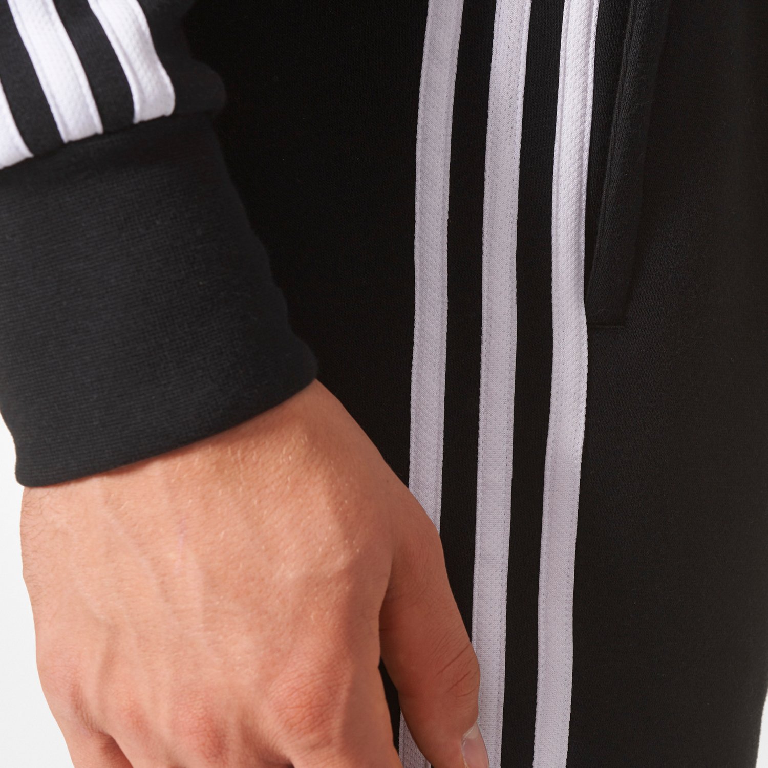 adidas Men's Essentials 3S Tapered and Cuffed Pant