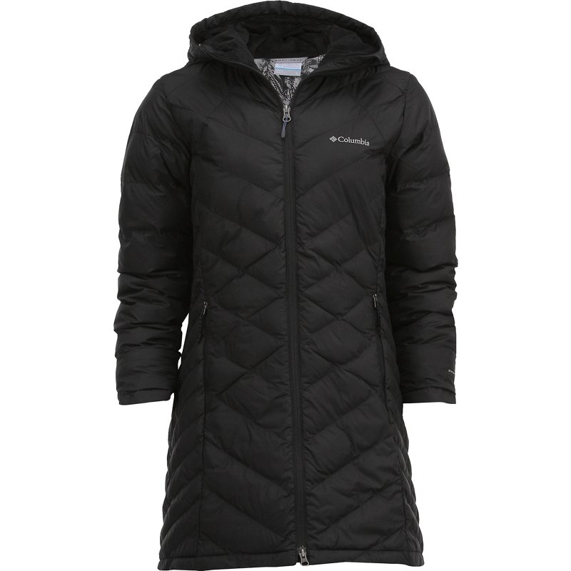 Columbia Sportswear Women's Heavenly Long Hooded Jacket Black, Small - Women's Ski Outerwear at Academy Sports product image