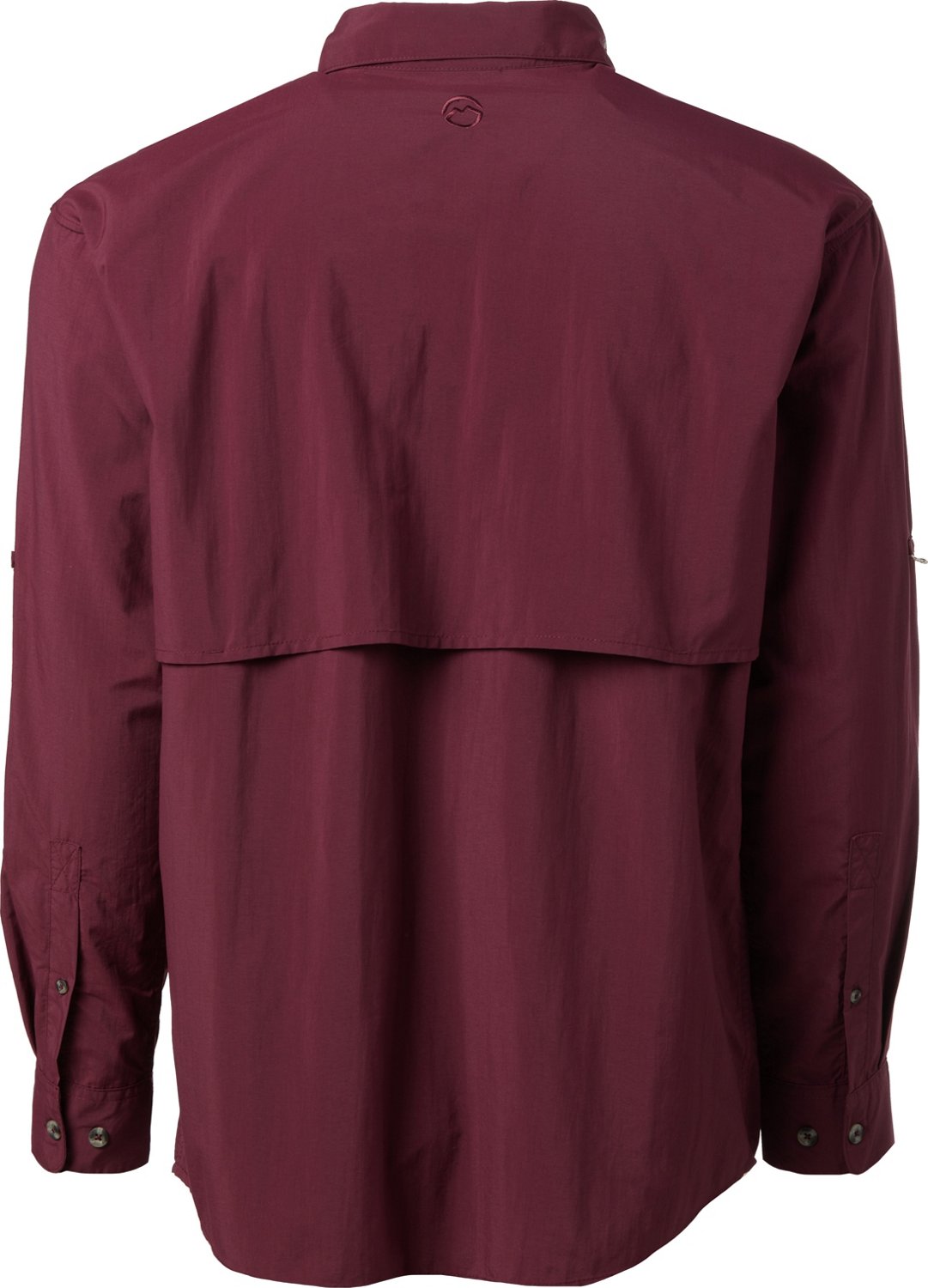 Magellan Outdoors Men's Laguna Madre Solid Long Sleeve Fishing Shirt - view number 3