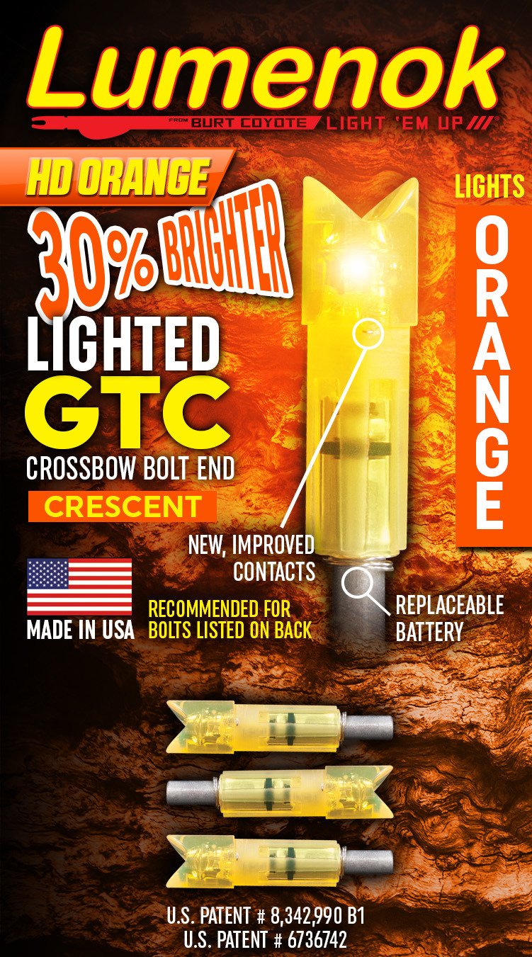 Burt Coyote Lumenok Lighted GTC Crossbow Bolt End - view number 2