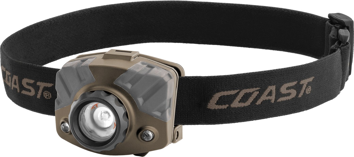 Coast FL75R Rechargeable 530 Lumen Dual Color Headlamp Academy