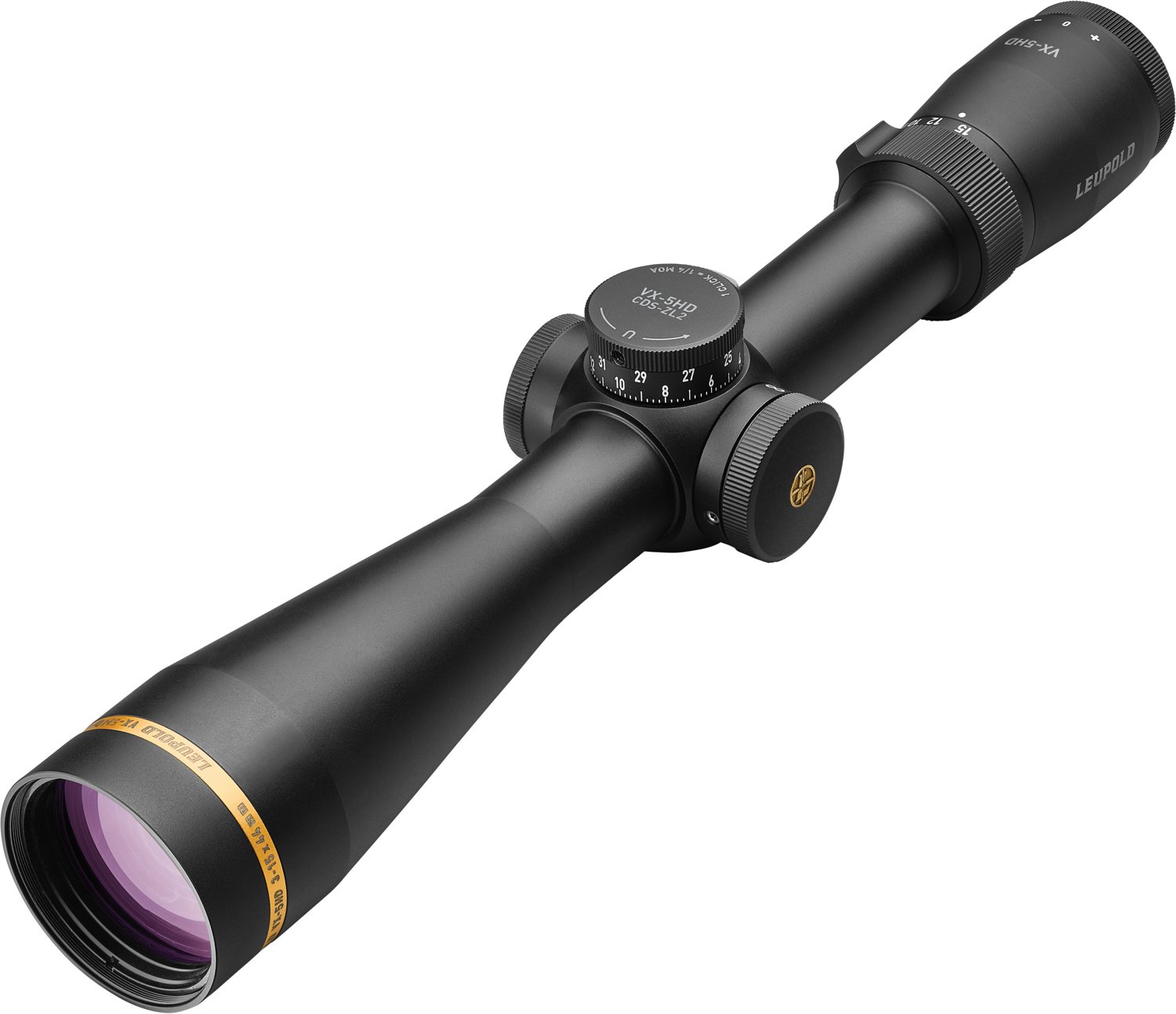 Leupold VX-5HD CDS 3-15 x 44 Matte Duplex Riflescope - view number 1
