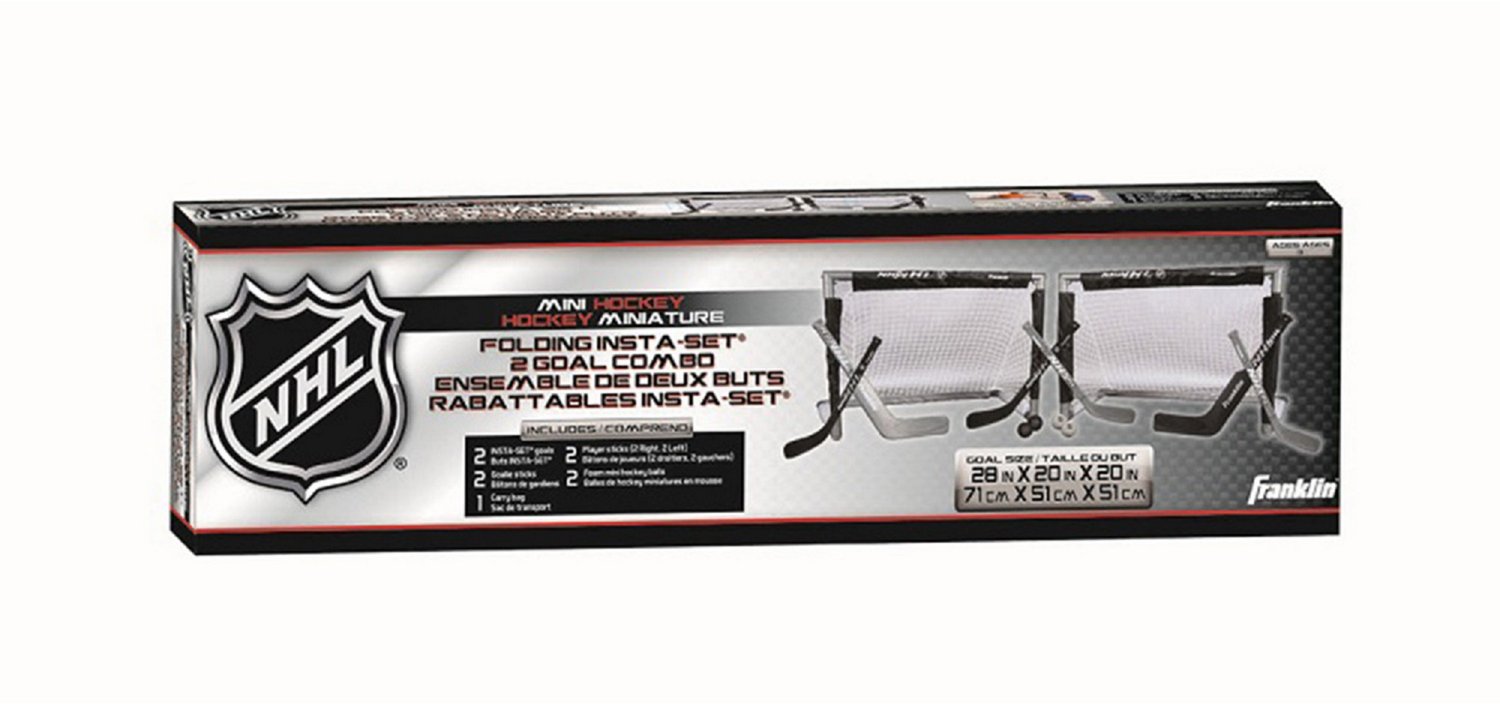 Franklin Mini Folding 2-Goal Hockey Combo Set - view number 4