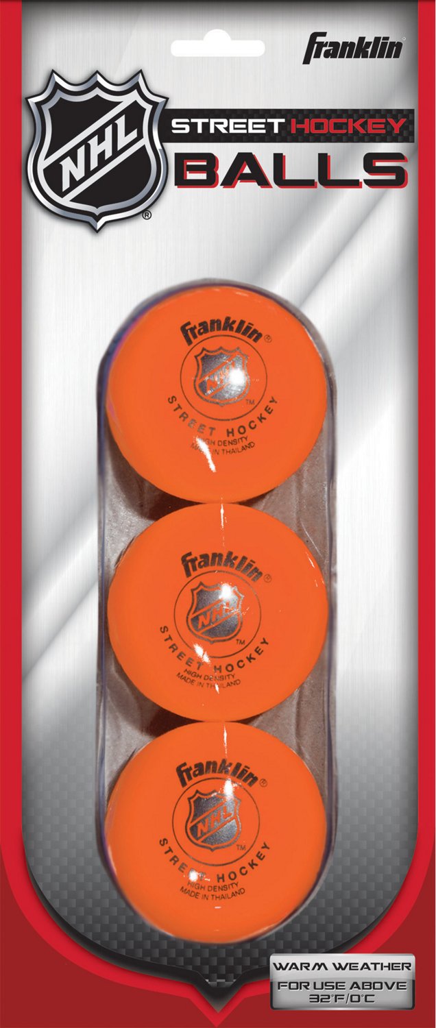 Franklin High-Density Street Hockey Balls 3-Pack - view number 1