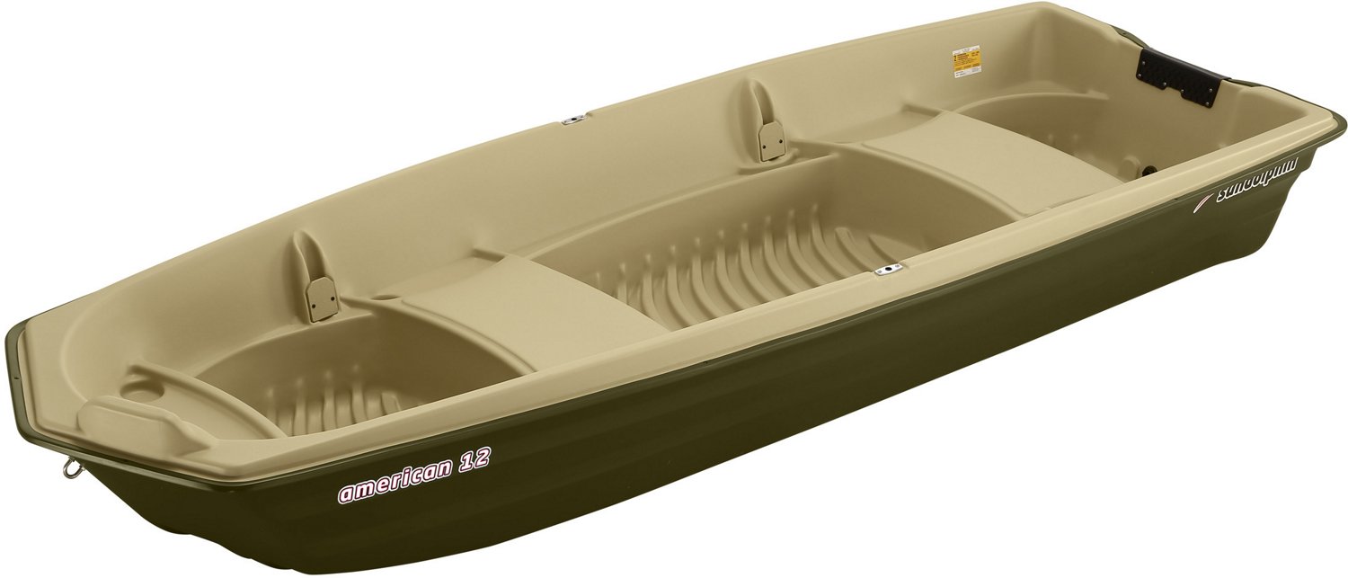 Sun Dolphin American 12 ft 2-Person Fishing Jon Boat