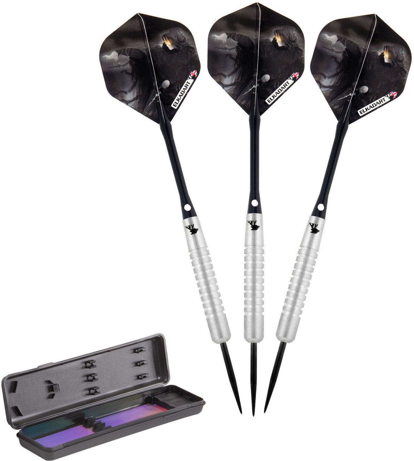 Elkadart Wizard 22 g Tungsten Steel-Tip Darts 3-Pack                                                                             - view number 3