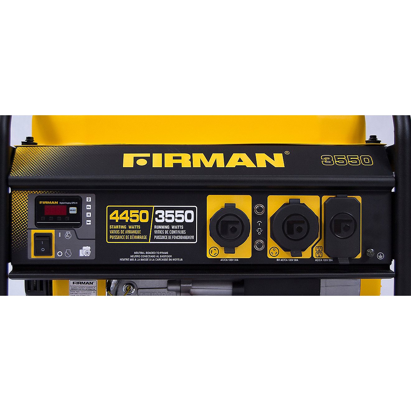 Firman Performance Series 4450/3550 W Generator                                                                                  - view number 3