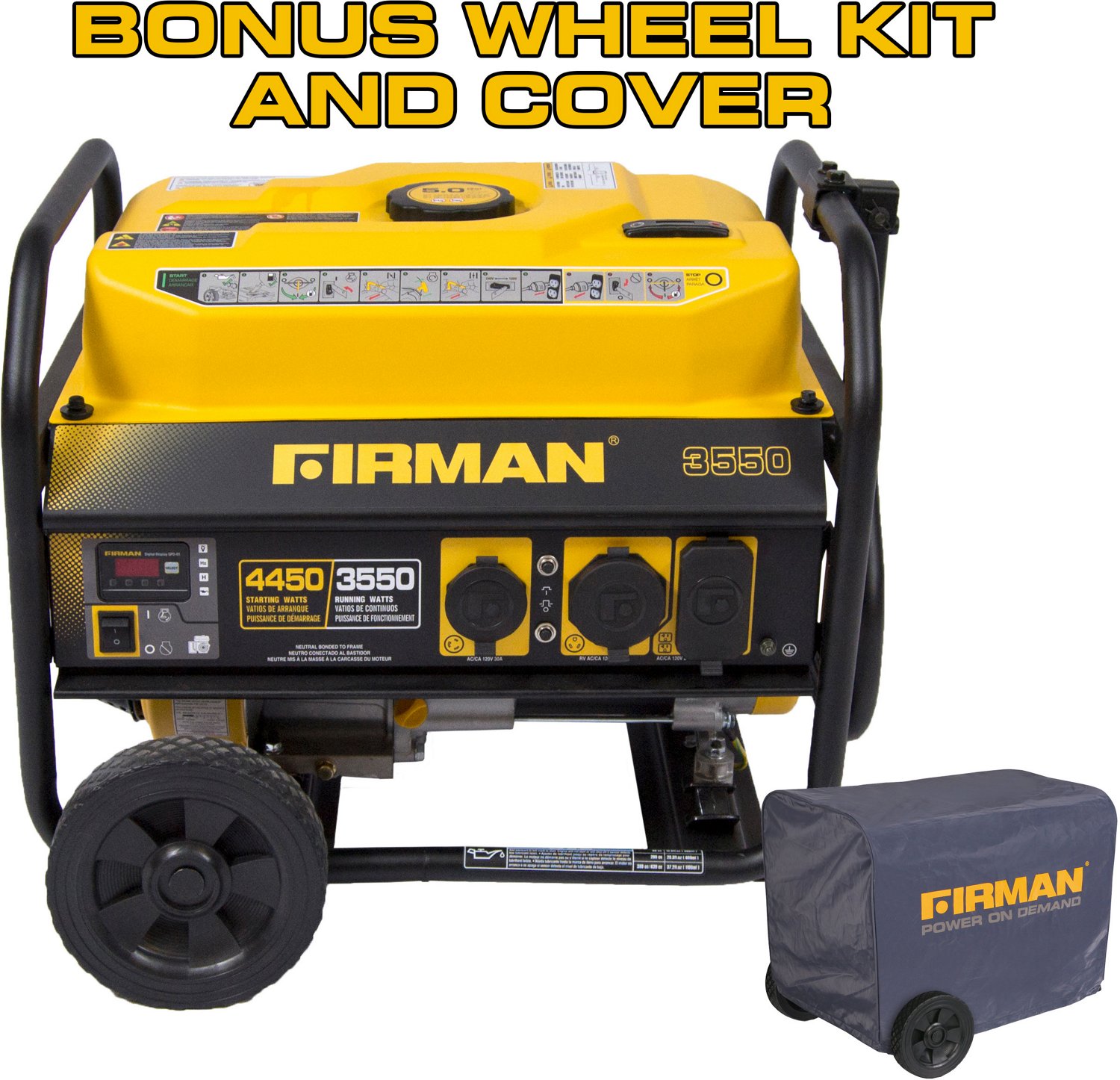 Firman Performance Series 4450/3550 W Generator                                                                                  - view number 6