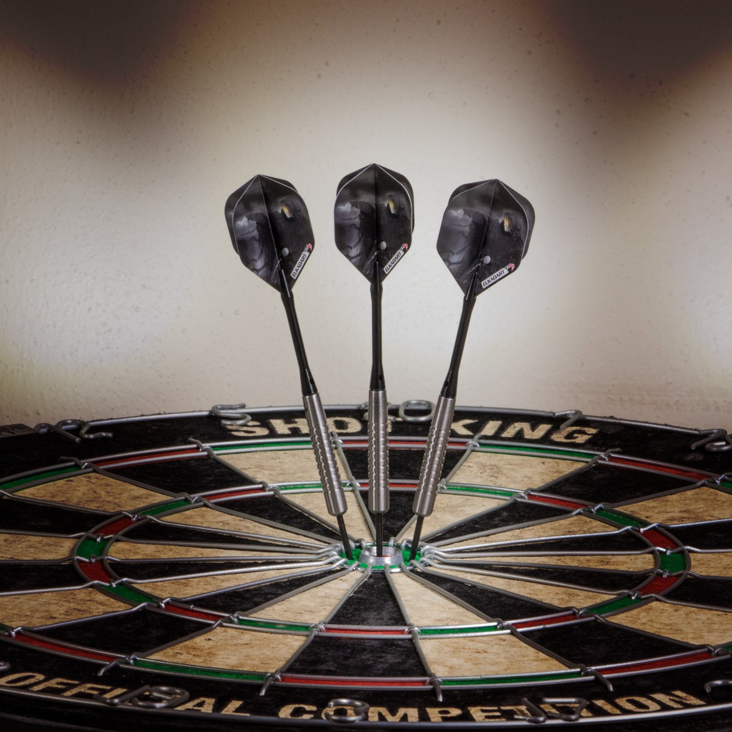 Elkadart Wizard 22 g Tungsten Steel-Tip Darts 3-Pack                                                                             - view number 2