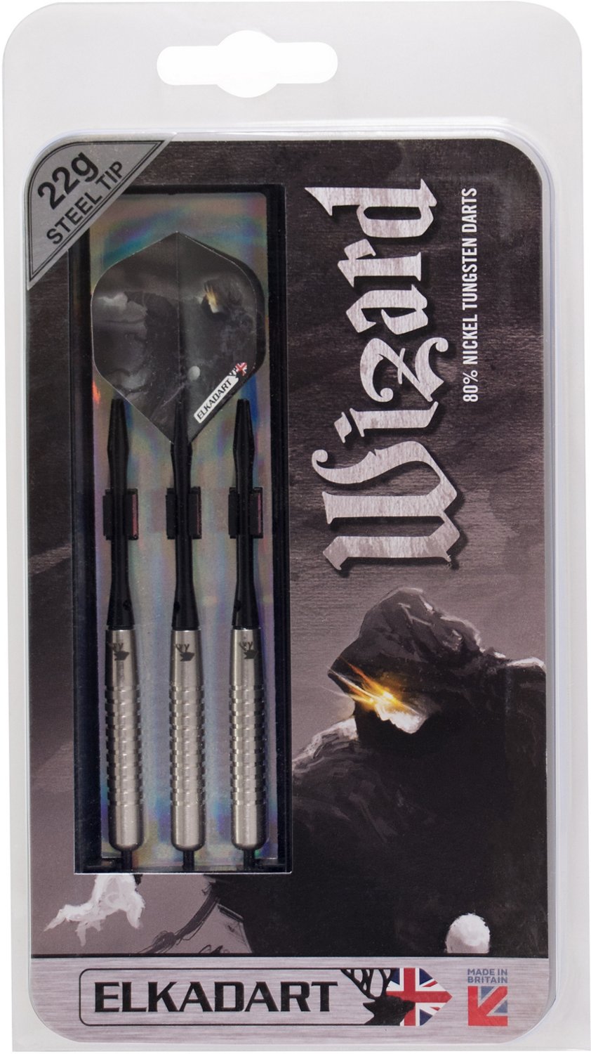 Elkadart Wizard 22 g Tungsten Steel-Tip Darts 3-Pack                                                                             - view number 4