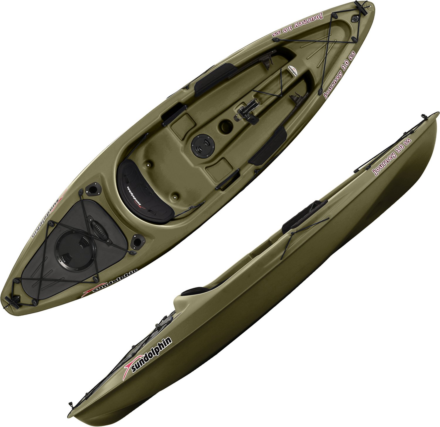 Sun Dolphin Journey 10 ft Fishing Kayak                                                                                          - view number 1 selected